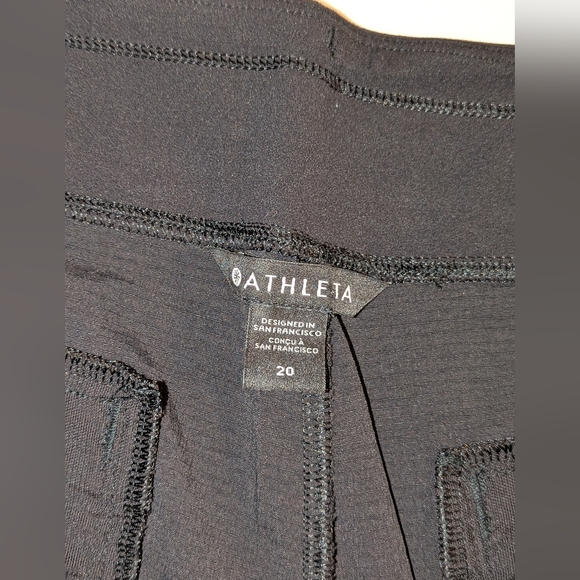 Athleta Shorts Trekkie North Women's 20 Black Hiking Outdoor Travel Athleisure - Picture 3 of 7